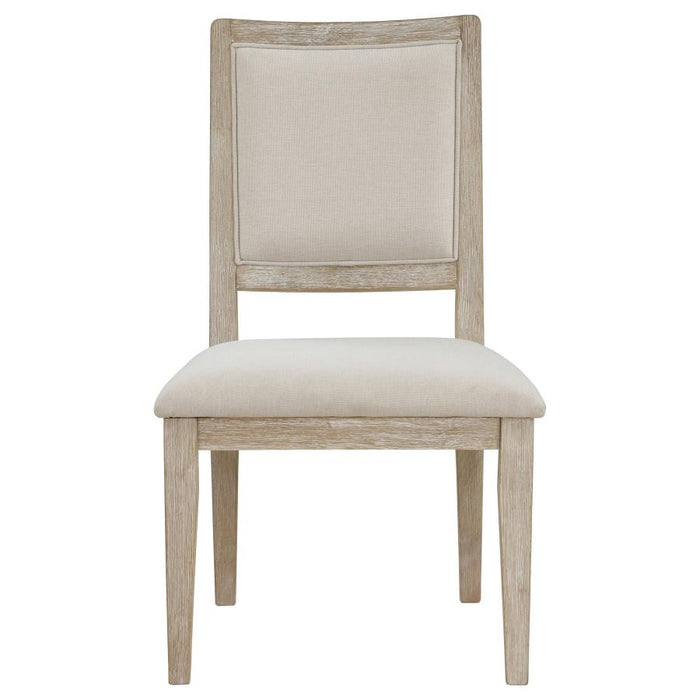 Trofello Cushioned Dining Side Chair White Washed (Set of 2)