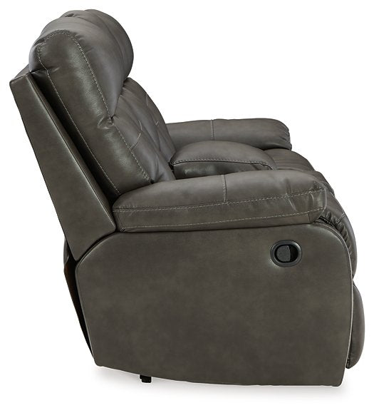 Willamen Reclining Loveseat with Console