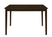 Coaster Guillen Dining Set with Bench Cappuccino and Dark Brown Default Title