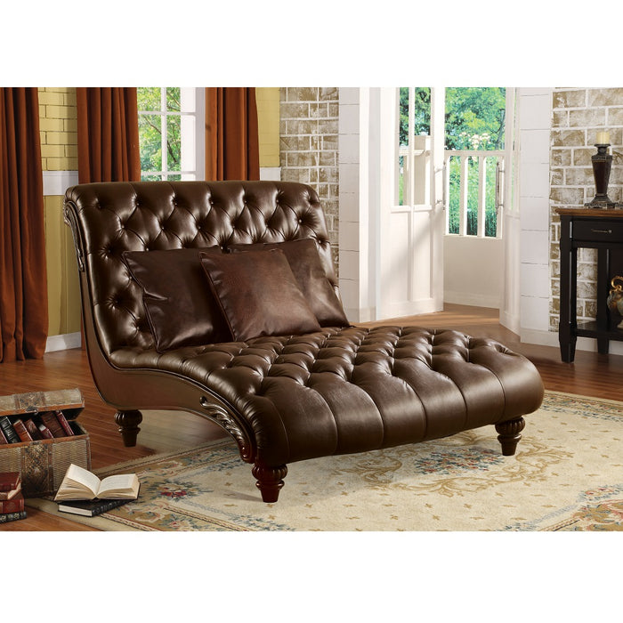 Anondale Chaise with 3 Pillows