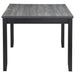 Coaster Barlow 6-piece Rectangular Dining Set Grey and Black Default Title