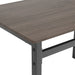 Coaster Lana Rectangular Dining Table Set Dark Brown and Matte Black Default Title