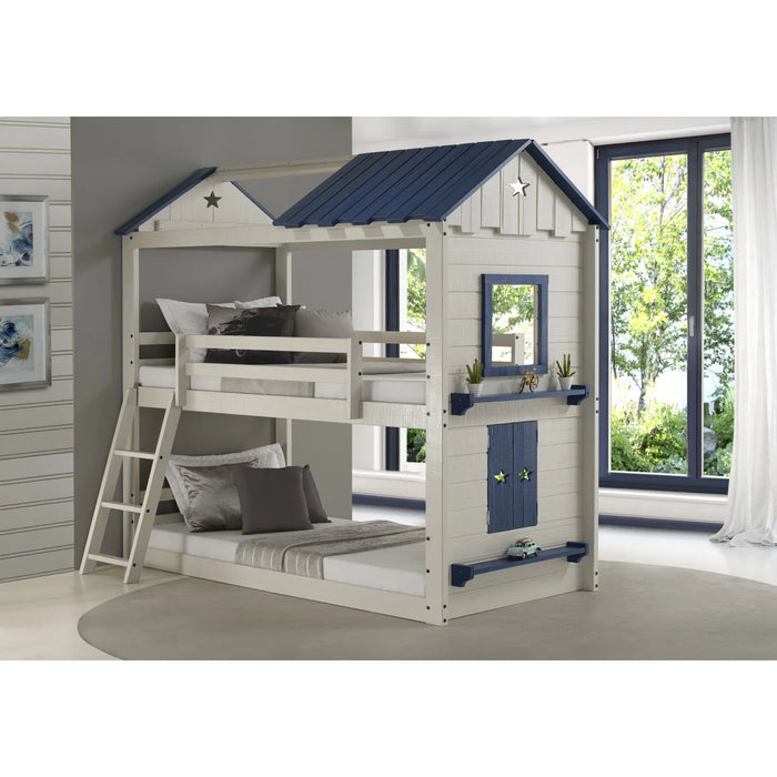 Twin/ Twin House Bunkbed