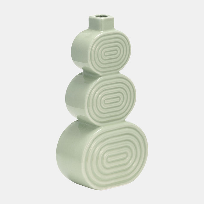 Stacked Circles Vases