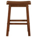 Coaster Durant Wooden Bar Stools Chestnut (Set of 2) Counter Height