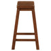 Coaster Durant Wooden Bar Stools Chestnut (Set of 2) Counter Height