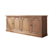 Coaster Florence 4-door Sideboard Rustic Smoke Default Title