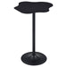 Coaster Keanu Pedestal Cloud-Shaped Top Bar Table Black Default Title