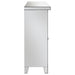 Coaster Melinda 2-door Wine Cabinet with Lighting Mirror Default Title