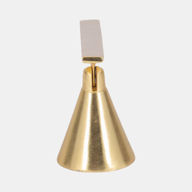 11" Cone Candle Snuffer in Gold