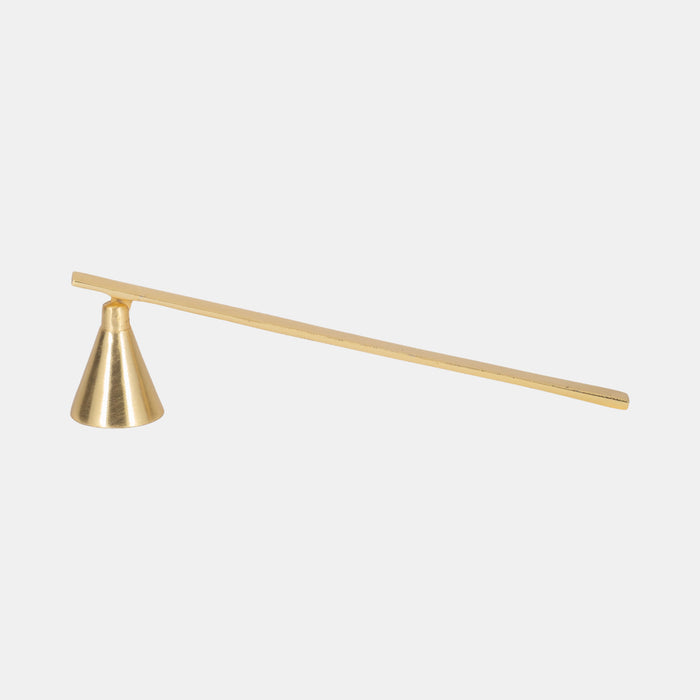11" Cone Candle Snuffer in Gold