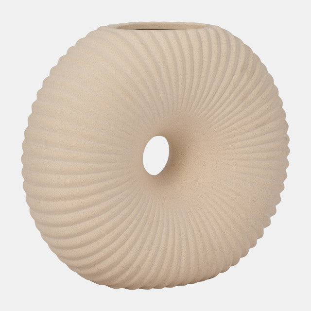 Cer, Donut Hole Vase, Cotton