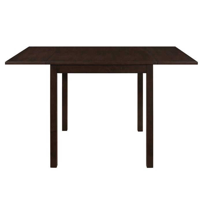 Coaster Kelso Rectangular Dining Table with Drop Leaf Cappuccino Default Title