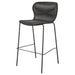 Coaster Mckinley Upholstered Bar Stools with Footrest (Set of 2) Brown and Sandy Black Counter Height