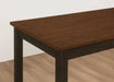 Coaster Connie Counter Height Set Chestnut and Dark Brown Default Title