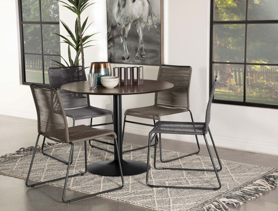 Jerome Upholstered Stackable Side Chairs (Set of 2)