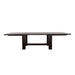 Coaster Calandra Rectangle Dining Table with Extension Leaf Vintage Java Default Title