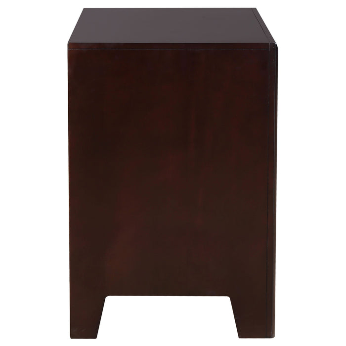 Coaster Phoenix 2-drawer Nightstand Deep Cappuccino Default Title