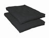 Coaster 7.5" Deluxe Innerspring Futon Pad Black Default Title