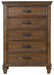 Coaster Franco Storage Bedroom Set Burnished Oak Eastern King Set of 5