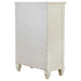 Coaster Sandy Beach 5-drawer Rectangular Chest Cream White Default Title