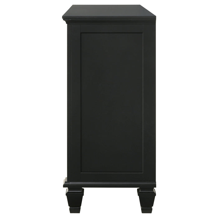 Coaster Sandy Beach 11-drawer Dresser Black Default Title