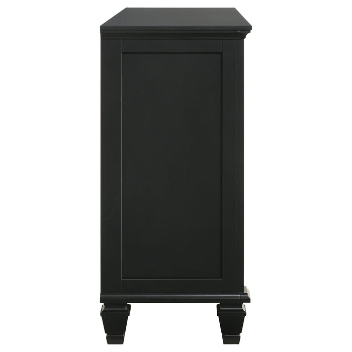 Coaster Sandy Beach 11-drawer Dresser Black Default Title