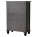 Coaster Sandy Beach 5-drawer Chest Black Default Title