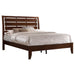 Coaster Serenity Panel Bed Rich Merlot Queen