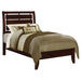 Coaster Serenity Panel Bedroom Set Rich Merlot Twin Set of 5