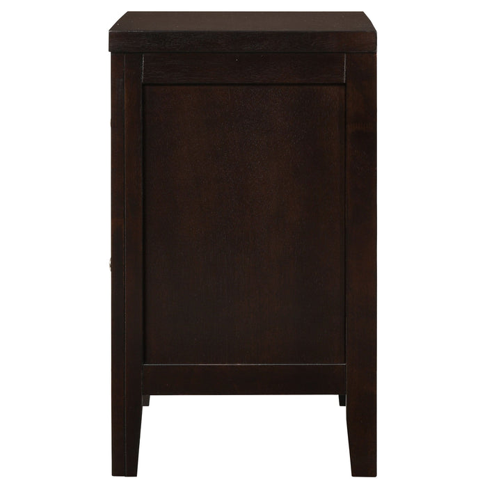 Coaster Carlton 2-drawer Rectangular Nightstand Cappuccino Default Title