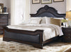 Coaster Cambridge Panel Bed Cappuccino and Brown Eastern King