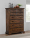 Coaster Elk Grove 7-drawer Chest Vintage Bourbon Default Title