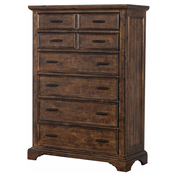 Coaster Elk Grove 7-drawer Chest Vintage Bourbon Default Title