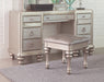 Coaster Bling Game 9-drawer Vanity Desk Metallic Platinum Default Title