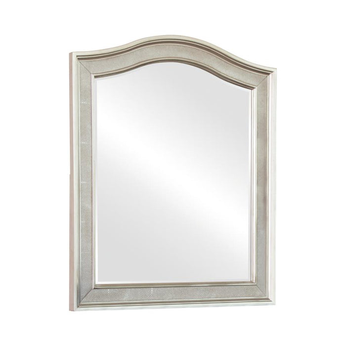 Bling Game Vanity Mirror Metallic Platinum