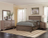 Coaster Kauffman Storage Bedroom Set with High Straight Headboard Cal King Set of 5