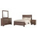 Coaster Kauffman Bedroom Set with High Straight Headboard Queen Set of 4