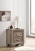 Coaster Kauffman 2-drawer Nightstand Washed Taupe Default Title