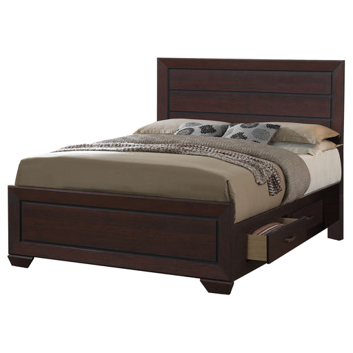 Coaster Kauffman Storage Bed Dark Cocoa Eastern King