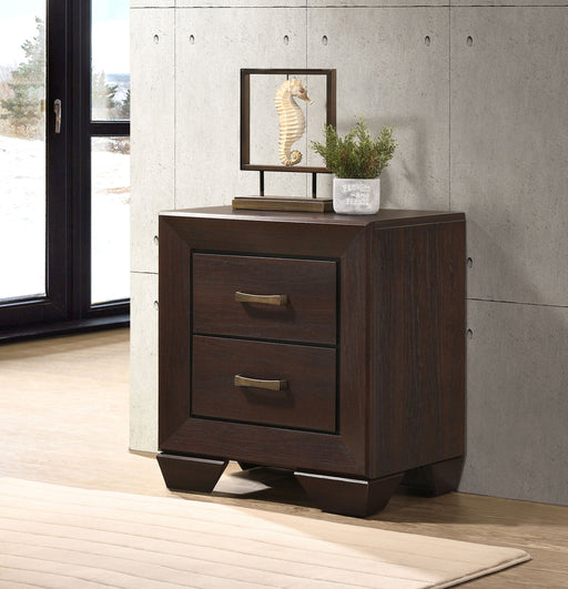 Coaster Kauffman 2-drawer Nightstand Dark Cocoa Default Title