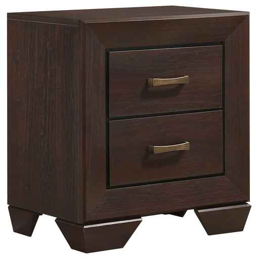 Coaster Kauffman 2-drawer Nightstand Dark Cocoa Default Title