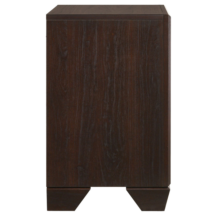 Coaster Kauffman 2-drawer Nightstand Dark Cocoa Default Title