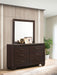 Coaster Kauffman 6-drawer Dresser with Mirror Dark Cocoa No Mirror