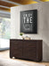 Coaster Kauffman 6-drawer Dresser with Mirror Dark Cocoa No Mirror