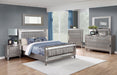 Coaster Leighton Bedroom Set Metallic Mercury Full Set of 5