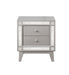 Coaster Leighton 2-drawer Nightstand Metallic Mercury Default Title