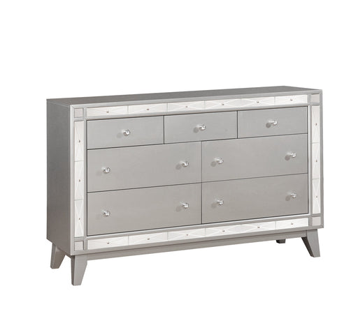 Coaster Leighton 7-drawer Dresser Metallic Mercury Default Title