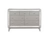 Coaster Leighton 7-drawer Dresser Metallic Mercury Default Title