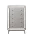 Coaster Leighton 5-drawer Chest Metallic Mercury Default Title